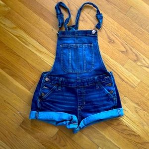 Girl Farmer Jean Shorts